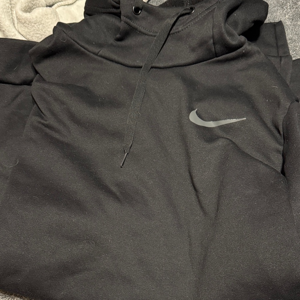 Nike Black Pullover with Swoosh
